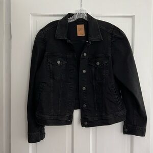 GAP black denim jacket